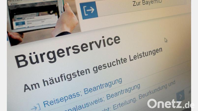 Bayern liegt bei der Verwaltungsdigitalisierung bundesweit auf den vorderen Plätzen. (Symbolbild) Bild: Luisa Hofmeier/dpa