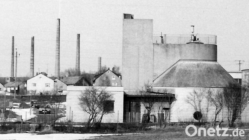 Die erste Sammelkläranlage bei Fichtenschacht in Wiesau wurde von 1961 bis 1963 erbaut und am 16. September 1963 in Betrieb genommen. Das Foto stammt aus dem Jahr 1984. Archivbild: Archiv Werner Robl