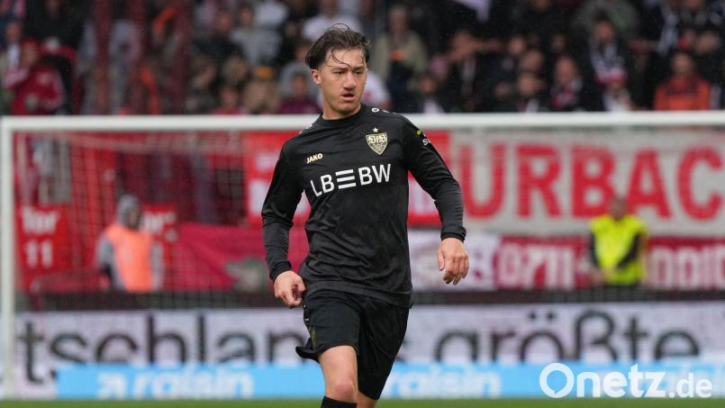 Angelo Stiller möchte sich nicht mit Toni Kroos vergleichen. Bild: Soeren Stache/dpa