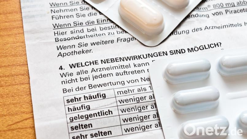 Der Beipackzettel informiert über die richtige Anwendung des Medikaments. Symbolbild:  Stockfotos-MG – stock.adobe.com