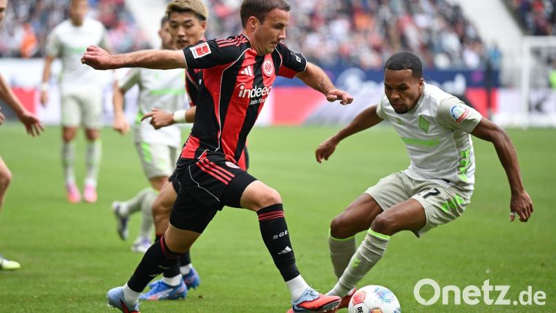 Mario Götze fühlt sich bei Eintracht Frankfurt wohl Bild: Arne Dedert/dpa