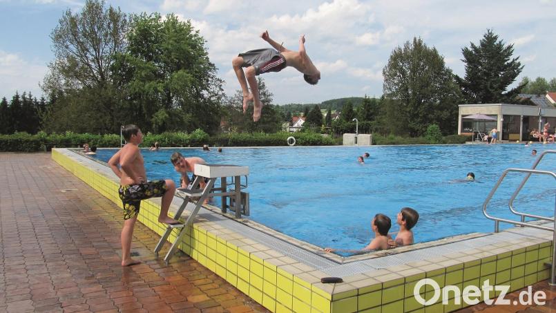 Im Freibad Oberviechtach blickt man auf eine eher durchwachsene Saison zurück. Bild: Freibad Oberviechtach
