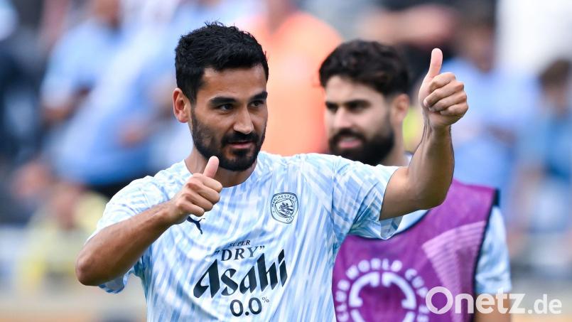 Verabschiedete sich von Manchester Richtung Istanbul: Ex-Nationalspieler Ilkay Gündogan. (Archivbild) Bild: Sven Hoppe/dpa