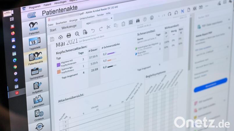 Die elektronische Patientenakte soll vieles vereinfachen. Für einen Rentner aus Freudenberg wurde sie jedoch zur Odyssee. Symbolbild: Jens Kalaene/dpa