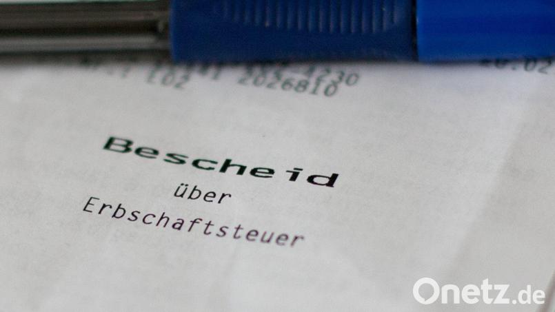 Die Präsidentin des Verbands der Familienunternehmer schlägt die Streichung der Erbschaftsteuer für Betriebe in Ostdeutschland vor. (Symbolbild) Bild: Wolfram Kastl/dpa