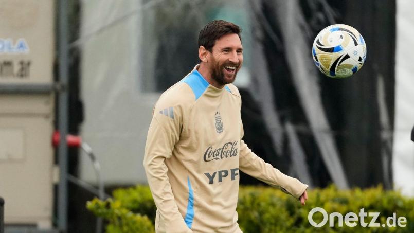 Es werden emotionale Stunden für ihn und Argentinien Bild: Gustavo Garello/AP/dpa