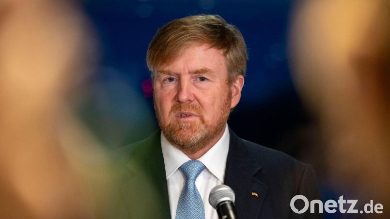 Der niederländische König Willem-Alexander besucht bald Münster. (Archivbild) Bild: Christoph Reichwein/dpa