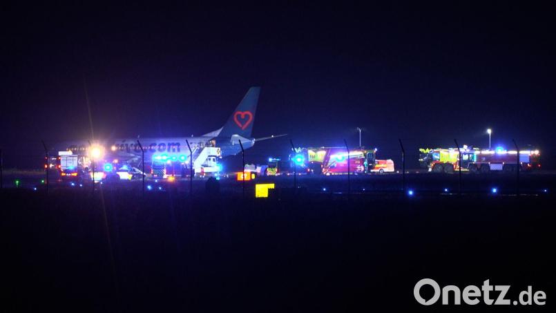 Die Passagiere sind unverletzt. Bild: tv7news.de/dpa