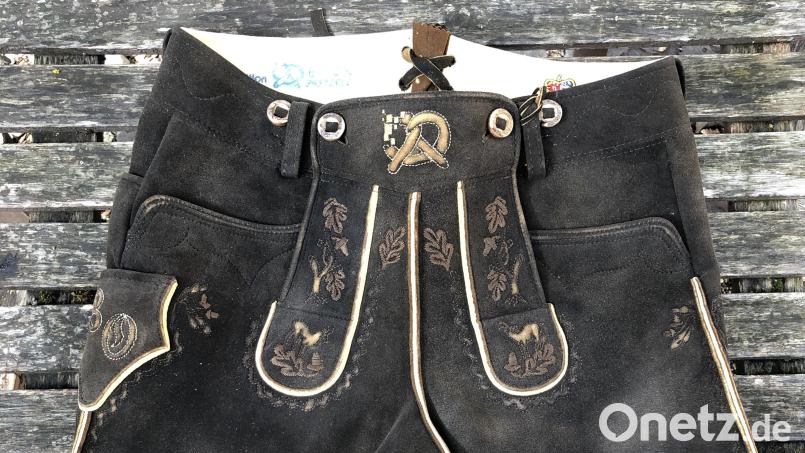 Als die Polizei ankommt, ist der Mann in Lederhose schon weg. Symbolbild: Irina Hey/Bits&amp;Pretzels/dpa/Archivbild