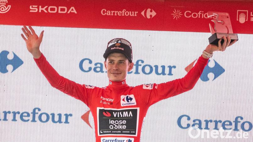 Jonas Vingegaard ist weiter Gesamterster bei der Vuelta. (Archivbild) Bild: Glòria Sánchez/EUROPA PRESS/dpa