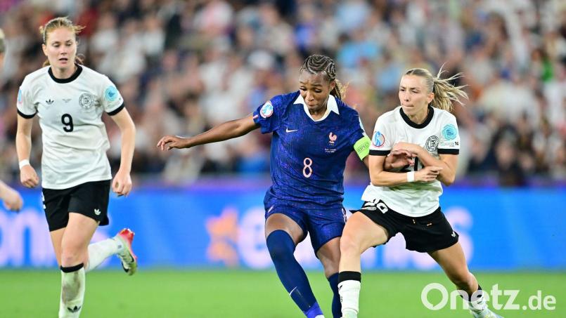Grace Geyoro (M) wechselt nach England. (Archivbild) Bild: Sebastian Christoph Gollnow/dpa