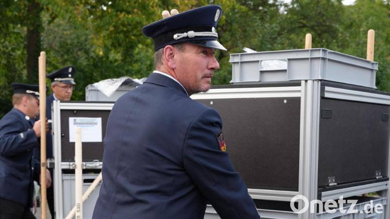 Acht Feuerwehren im Landkreis Schwandorf halten bei Waldbränden spezielle Rollcontainer parat. Bild: Landratsamt Schwandorf