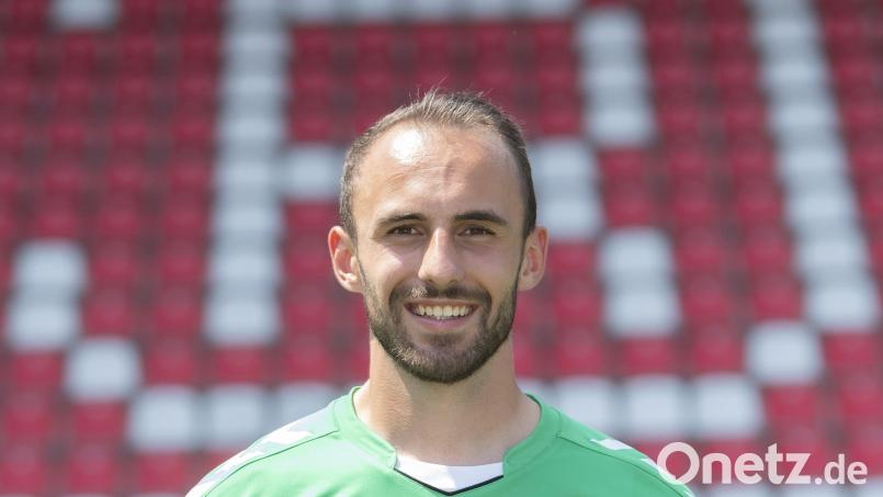 Jahn-Keeper Felix Gebhardt hielt in Ansbach zwei Elfmeter. Bild: Tobias Büttner