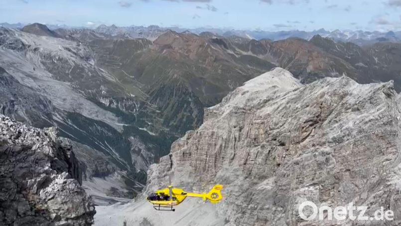 Beim Klettern in Südtirol ist ein 31 Jahre alter Deutscher tödlich verunglückt. (Foto: Handout) Bild: -/Bergrettung Italien/dpa