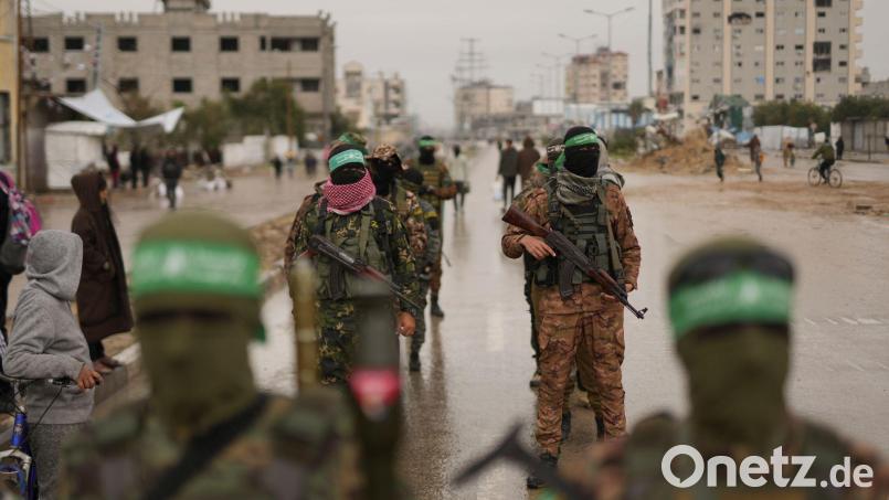 Die Hamas zeigt sich zu unverzüglichen Verhandlungen bereit. (Archivbild) Bild: Abdel Kareem Hana/AP/dpa