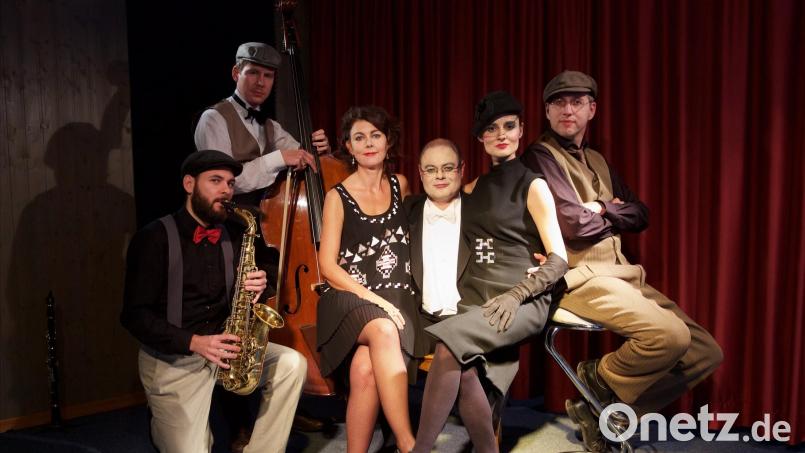 Das Schellack-Ensemble will mit seiner Revue „Für eine Nacht voller Seligkeit“ begeistern. Bild: Schellack Ensemble