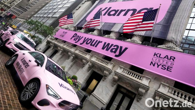 Klarna konnte den Ausgabepreis höher als gedacht ansetzen. Bild: Richard Drew/AP/dpa