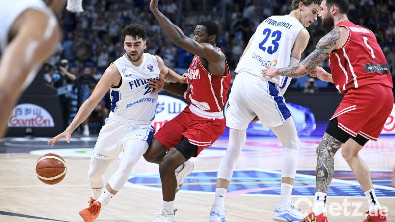 Finnlands Basketballer stehen bei der EM erstmals im Halbfinale. Bild: Heikki Saukkomaa/Lehtikuva/dpa