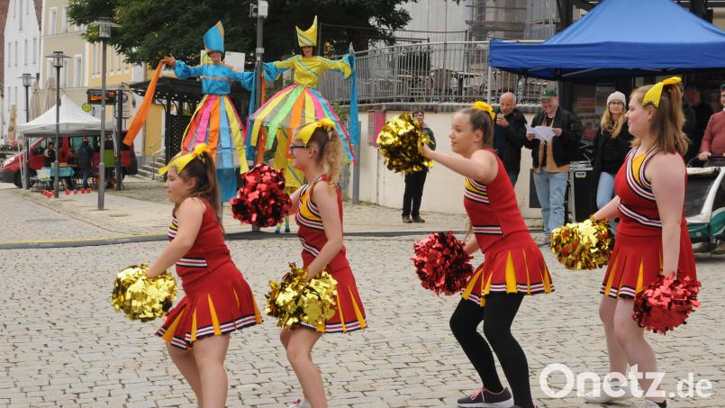 Auch 2025 wieder dabei: Die Cheerleader liefern eine mitreißende Choreographie. Archivbild: ge