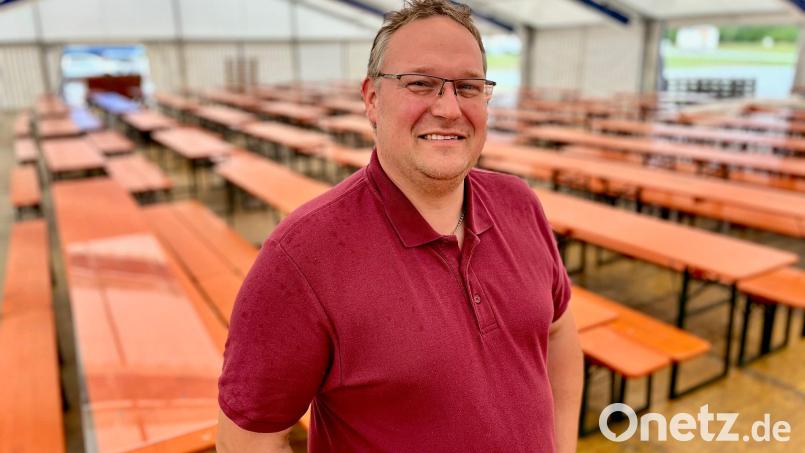 Der neue Festwirt des Weidener Volksfests, Manuel Metzner. Bild: Gabi Schönberger