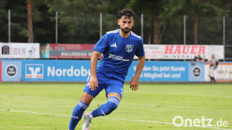 Deniz Bock spielte den idealen Pass auf Johannes Janker der zum 1:0 in Bogen führte. Bild: war