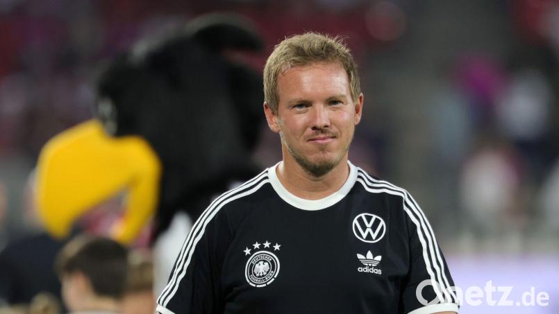 Julian Nagelsmann verfolgt auch die Basketball-EM. Bild: Rolf Vennenbernd/dpa