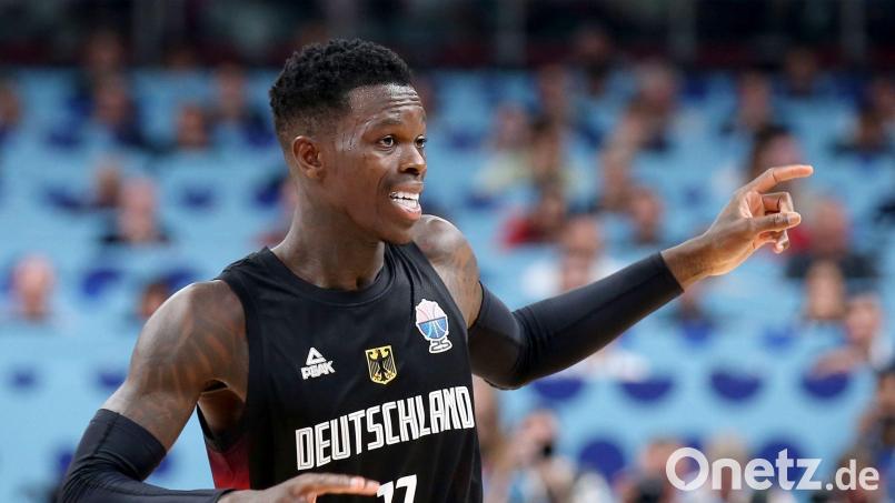Dennis Schröder wurde als wertvollster Spieler ausgezeichnet. Bild: Matthias Stickel/dpa
