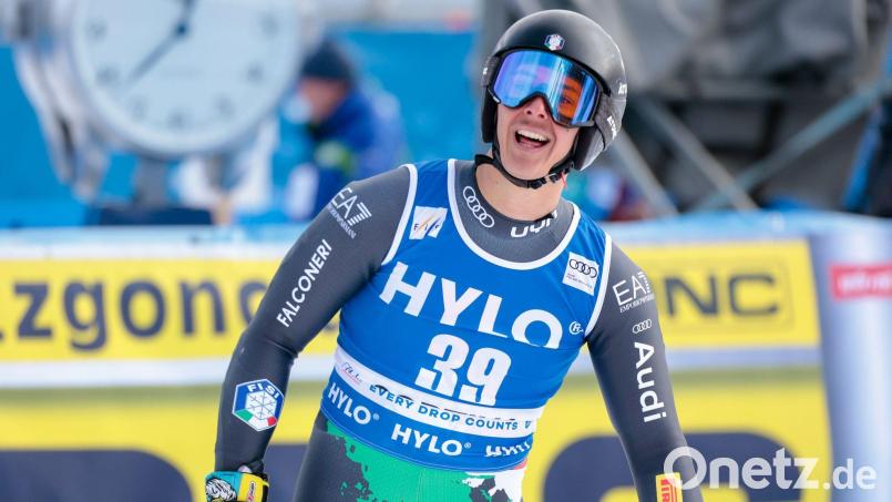 Der italienische Abfahrer Matteo Franzoso ist nach einem Trainingsunfall gestorben. Bild: Mattia Radoni/Zuma Press/dpa