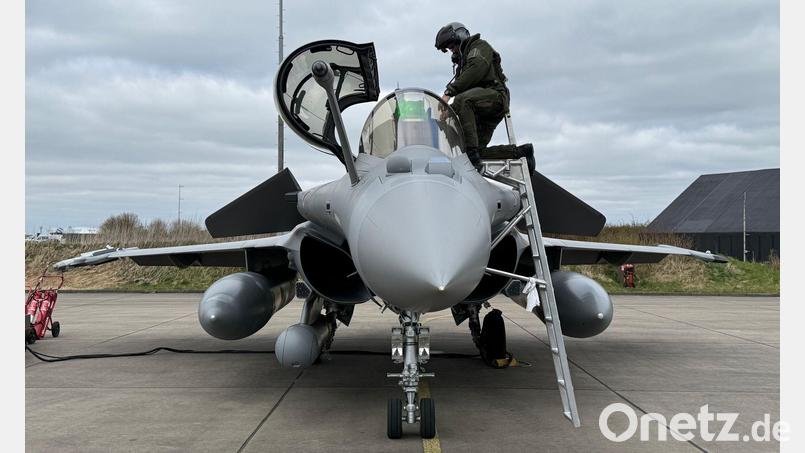 Eine französische Rafale war am ersten Einsatz von Eastern Sentry beteiligt. (Archivbild) Bild: Ansgar Haase/dpa