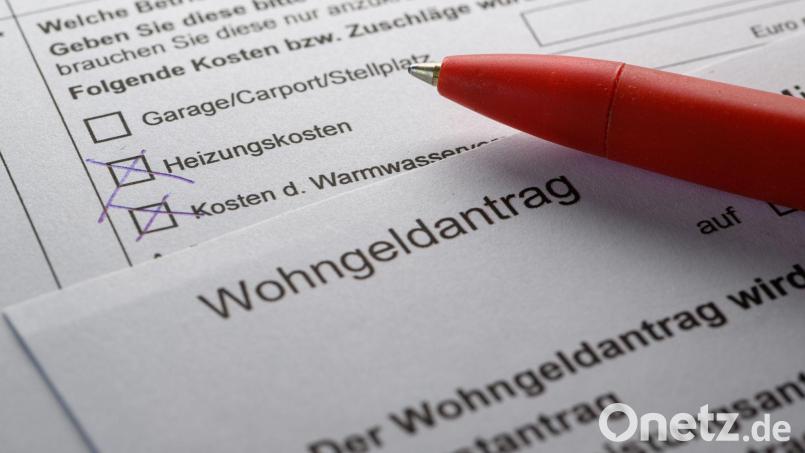 Im Schnitt bezogen reine Wohngeldhaushalte 289 Euro pro Monat. (Symbolbild) Bild: Robert Michael/dpa
