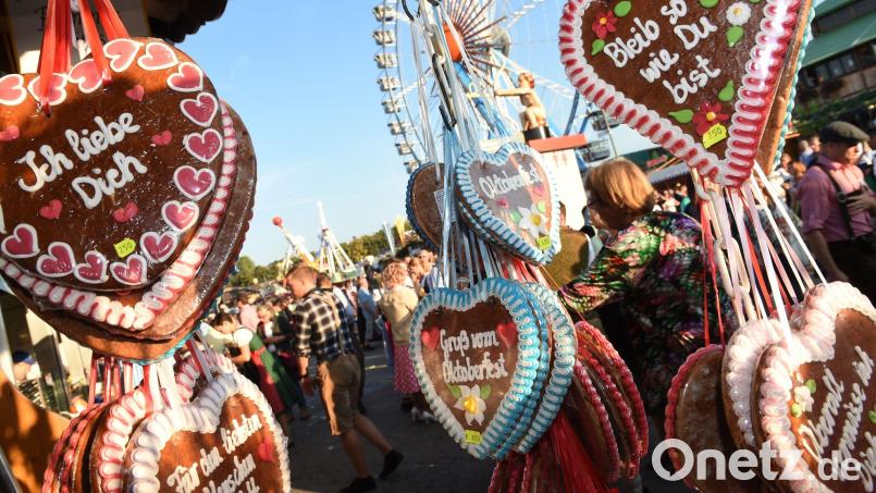 Für den Start in die Wiesn ist bestes Wetter vorhergesagt. (Archivbild) Bild: picture alliance / dpa