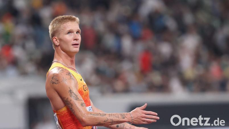 Robert Farken reagierte auf Hassnachrichten nach dem Halbfinale. Bild: Oliver Weiken/dpa