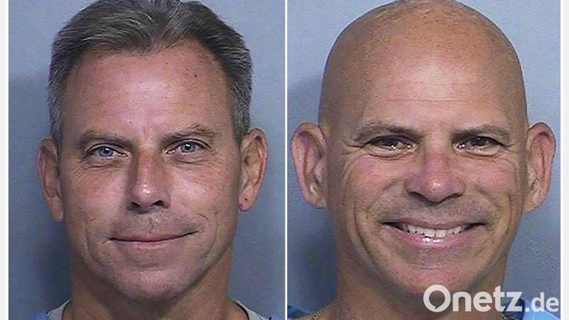 Erik und Lyle Menendez sitzen seit 1990 hinter Gitter. (Archivbild) Bild: Uncredited/California Dept. of Corrections  via AP/dpa