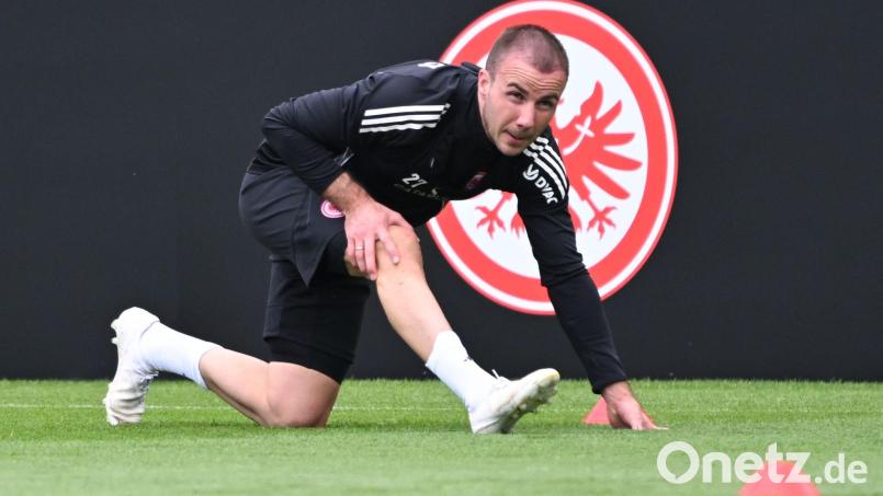 Mario Götze steht Eintracht Frankfurt im Champions-League-Spiel gegen Galatasaray Istanbul wieder zur Verfügung. Bild: Arne Dedert/dpa