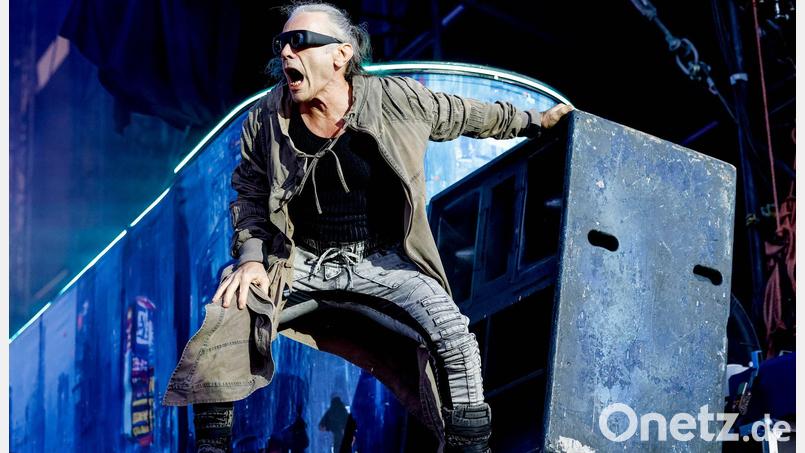 Iron Maiden spielen 2026 ein einziges Stadionkonzert in Deutschland - nämlich in Hannover. (Archivbild) Bild: Axel Heimken/dpa