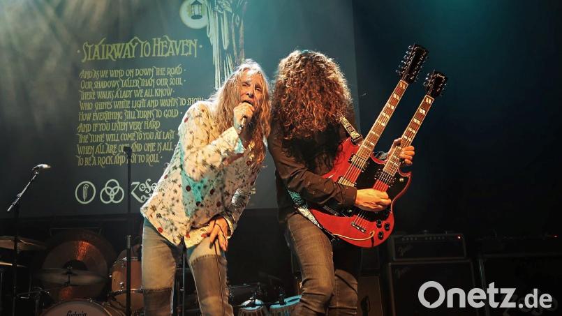 Die Band Physical Graffiti spielt die Hits von Led Zeppelin. Bild: Alan Baxter/exb