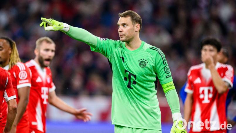 Manuel Neuer führt die Bayern als Torwart und Kapitän an. Bild: Tom Weller/dpa