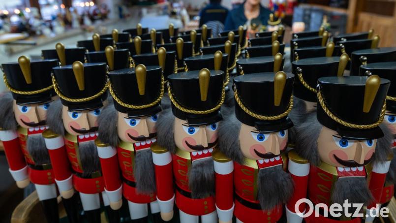 Der Bundesgerichtshof stärkt den Schutz von Nussknackern aus dem Erzgebirge. (Symbolbild) Bild: Hendrik Schmidt/dpa-Zentralbild/dpa