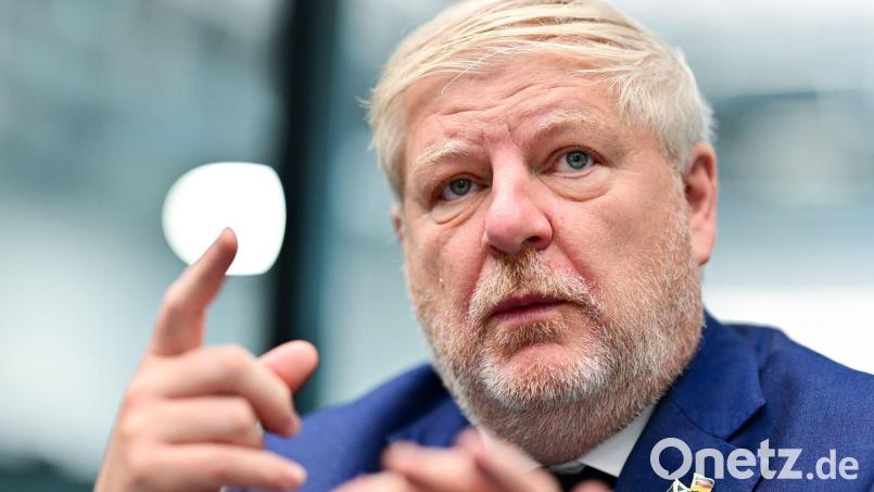 Schottlands Ministers für Außenbeziehungen, Angus Robertson, strebt ein zweites Referendum an. Bild: Sebastian Gollnow/dpa