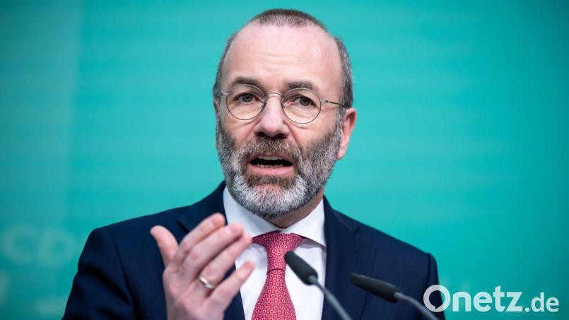 EVP-Chef fordert nach der Verletzung des estnischen Luftraums eine entschlossene Antwort. (Archivbild) Bild: Michael Kappeler/dpa