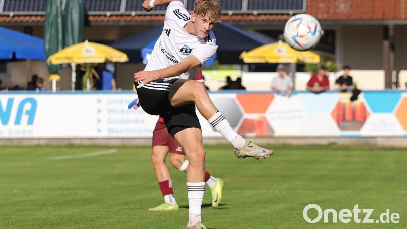 Johannes Janker mit Schmackes hier, hatte hervorragende Szenen beim Heimspiel gegen den SSV Eggenfelden Bild: war