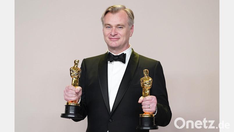 Star-Regisseur Christopher Nolan übernimmt in Hollywood eine neue Rolle. (Archivbild) Bild: Jordan Strauss/Invision via AP/dpa