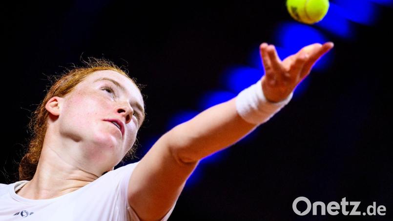 Ella Seidel gehört erstmals zu den 100 besten Tennisspielerinnen der Welt. Bild: Tom Weller/dpa