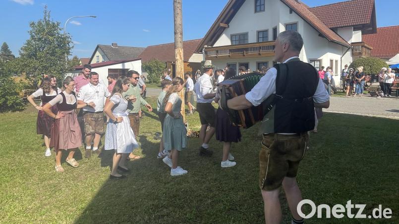 Auf der Egelsheimer Kirwa schien die Sonne und die Gäste und Kirwaleit waren super drauf. Bild: Bianca Spies