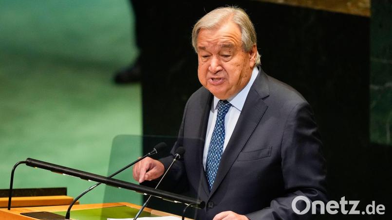 UN-Generalsekretär António Guterres. (Archivbild) Bild: Yuki Iwamura/AP/dpa