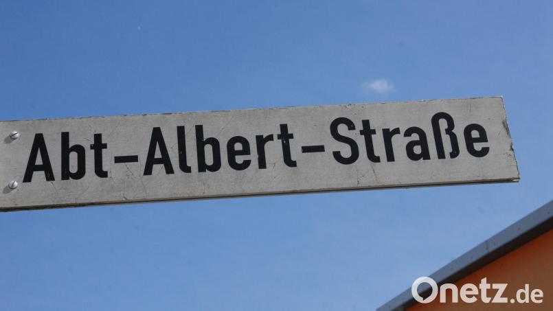 In Schmidmühlen ist Abt Albert eine Straße gewidmet worden. Bild: pop