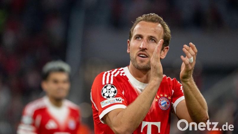 Harry Kane jubelt nach dem Auftaktsieg in der Champions League seines FC Bayern gegen Chelsea. (Archivfoto) Bild: Leonie Asendorpf/dpa
