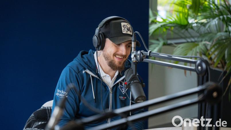 Zu Gast in der neuen Folge &quot;Powerplay&quot;: Neuzugang Calvin Pokorny. Bild: Noah Wegmüller-Kocher