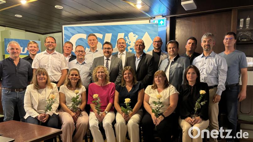 Die CSU Wackersdorf nominiert die Gemeinderatskandidaten für die Kommunalwahl 2026 Bild: Nicole Hutterer