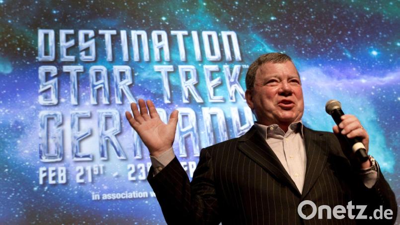 Nach Berichten über einen medizinischen Notfall meldet sich „Star Trek“-Schauspieler William Shatner bei seinen Fans zu Wort. (Archivbild) Bild: picture alliance / dpa